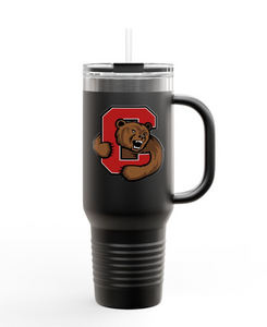 COLLEGE INSULATED TRAVEL MUG- 40 OZ.